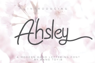Ahsley: The Perfect Handwritten Font for Crafters and Sellers
