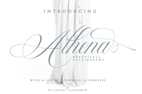 Athena: The Elegant Script Font for Handmade Creators