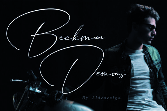 Beckman Demons: The Premium Script Font for Polished Brand Identity