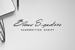 Blanc: The Perfect Hand-Drawn Script Font for Your Craft Business