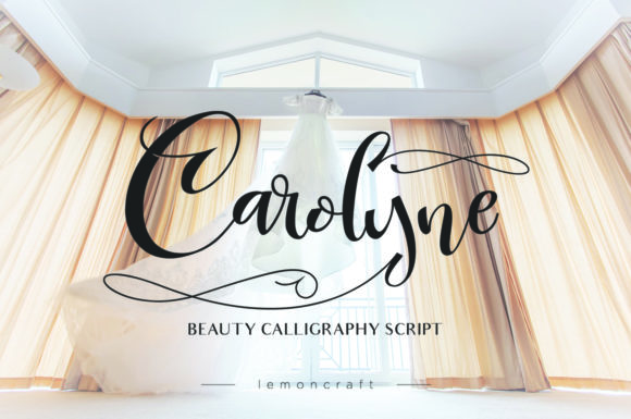 Carolyne: The Elegant Script Typeface for Modern Branding