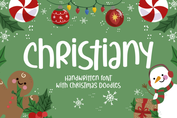 Christiany: The Playful Handwritten Font for Modern Editorial Design