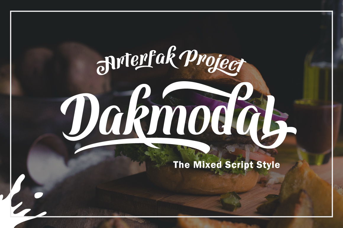 Dakmodal: The Brush Typeface for Scroll-Stopping Campaigns
