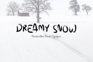 Dreamy Snow: The Perfect Script Font for Small Business Branding