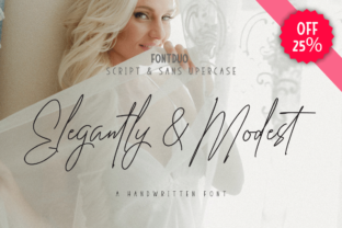 Elegantly Modest Duo: The Handwritten Typeface for Scroll-Stopping Campaigns