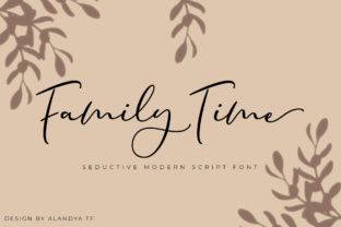 Family Time: The Elegant Typeface for Cohesive Small Business Branding