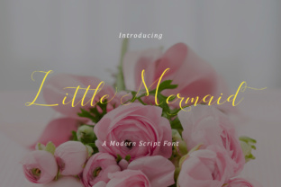 Little Mermaid: A Modern Script Font for Polished Web Design