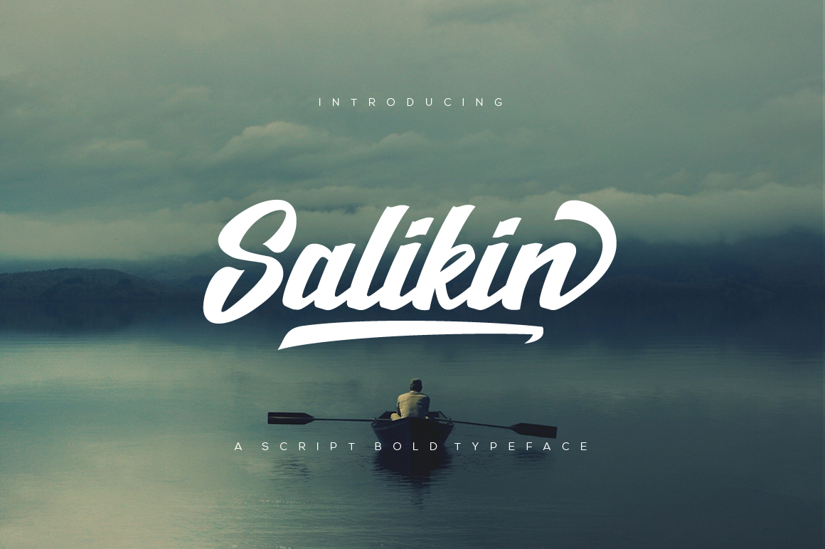 Salikin: The Bold Script Typeface for Strong Small Business Branding