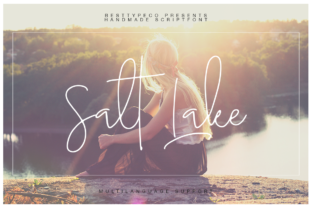 Salt Lake Typeface: A Modern Script for Digital Branding