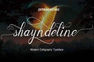 Shayndeline: The Handcrafted Typeface for Editorial Elegance