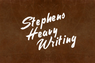 Stephens Heavy Writing: A Script Typeface for Modern Digital Design