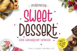 Sweet Dessert: The Playful Script Font for Modern Web Design