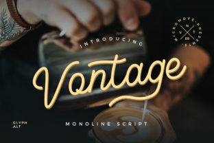 Vontage: The Handwritten Typeface That Elevates Your Brand Story